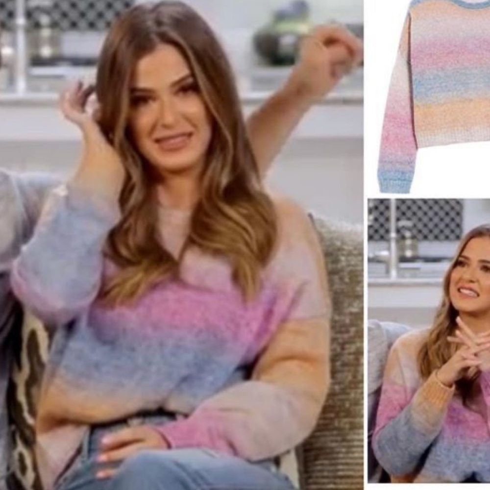 Rails Camille Sweater in Rainbow